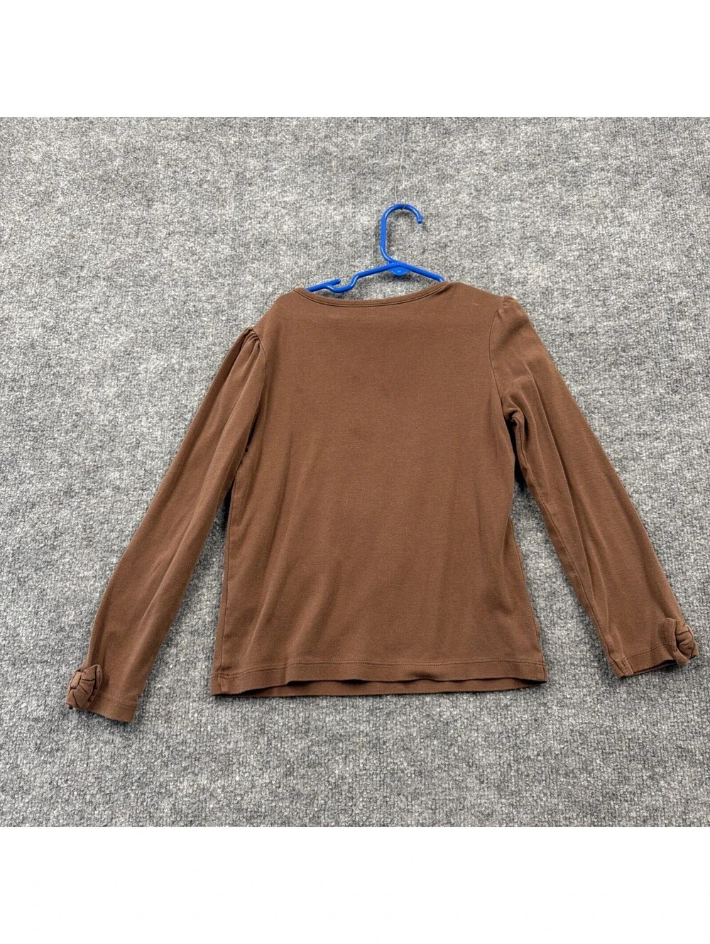 Girls gymboree Brown Long Sleeve Shirt Size 7